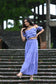LAVENDER STRAPPY CROP TOP WITH  MAXI SKIRT